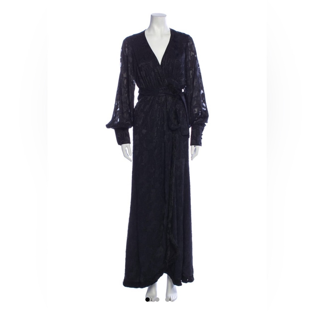 Alexis Black Wrap Dress